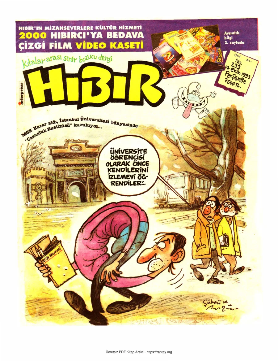 HıBıR Sayı 233 kapak görseli