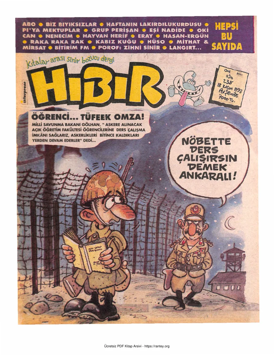HıBıR Sayı 238 kapak görseli