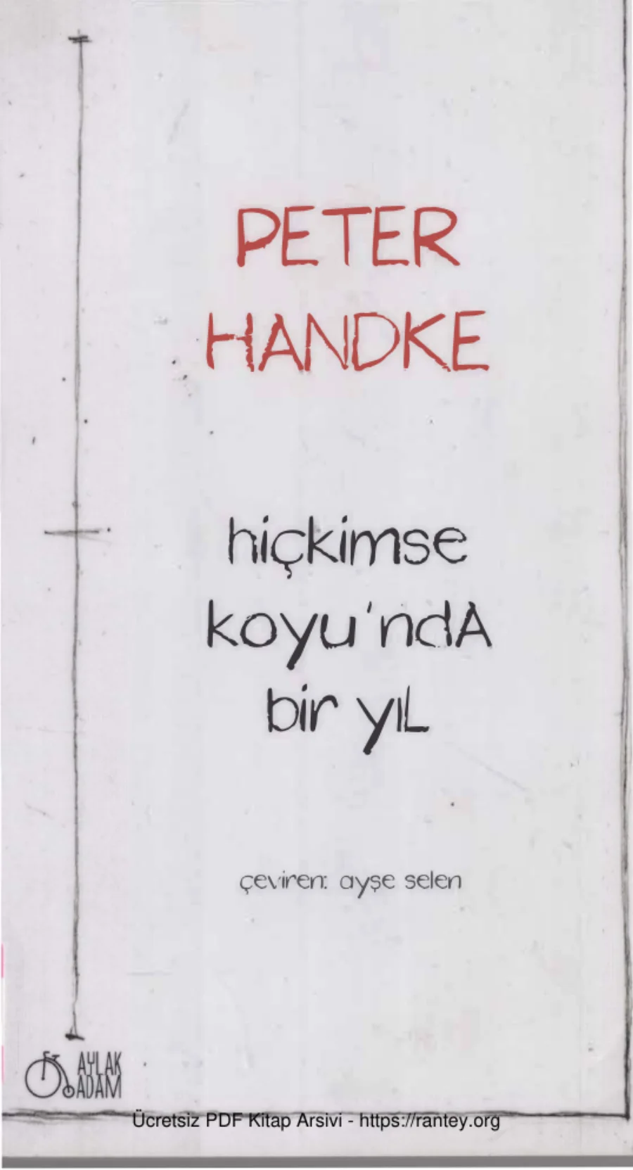 Hiç Kimsenin Koyunda Bir Yıl kapak görseli