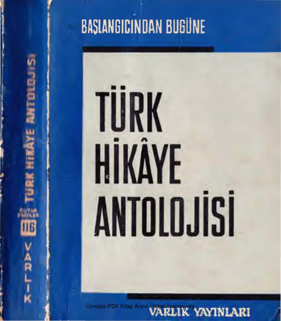 Hikaye Antolojisi Başlangıçtan Günümüze kapak görseli