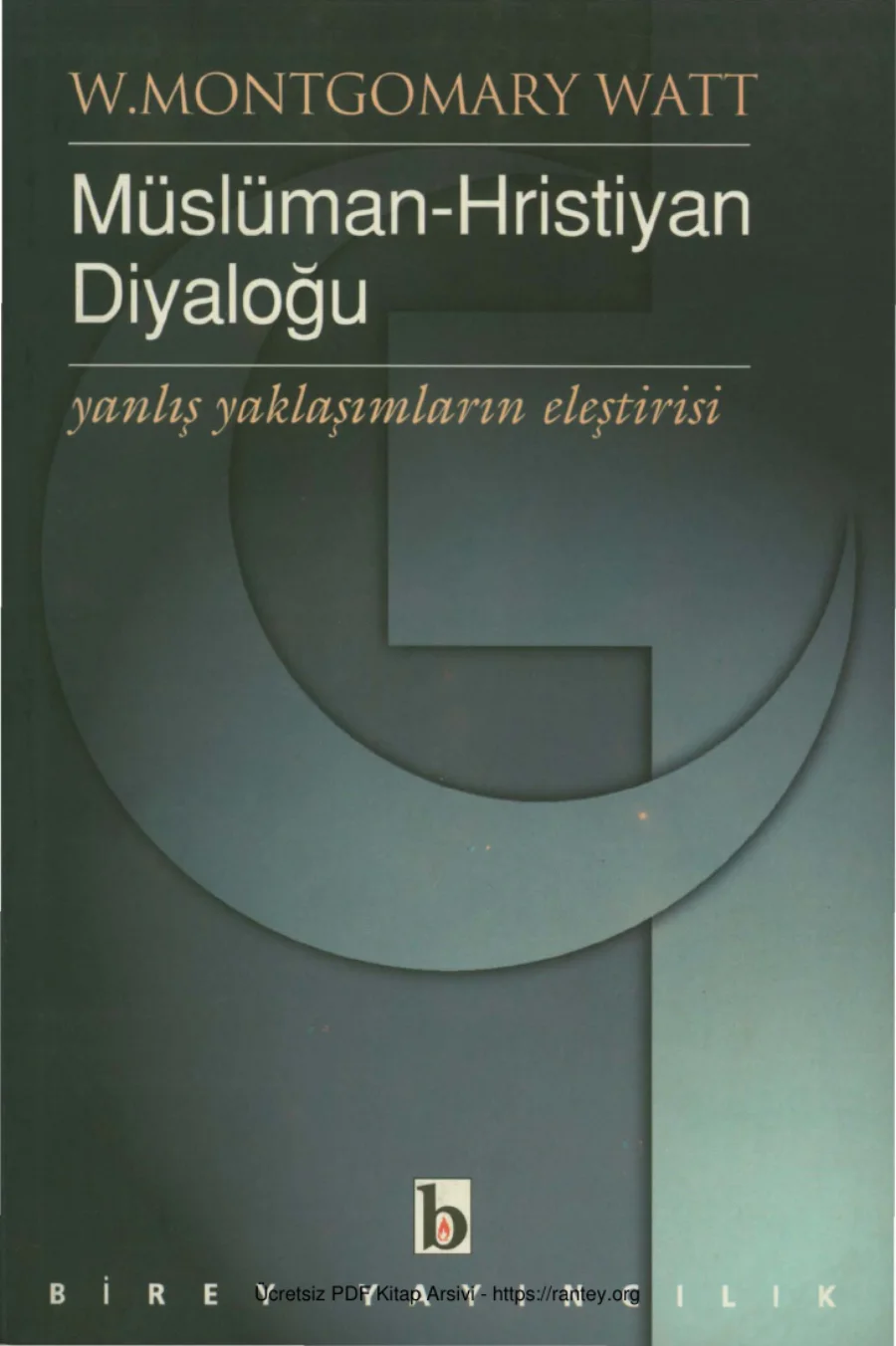 Müslüman-Hıristiyan Diyaloğu kitap kapağı