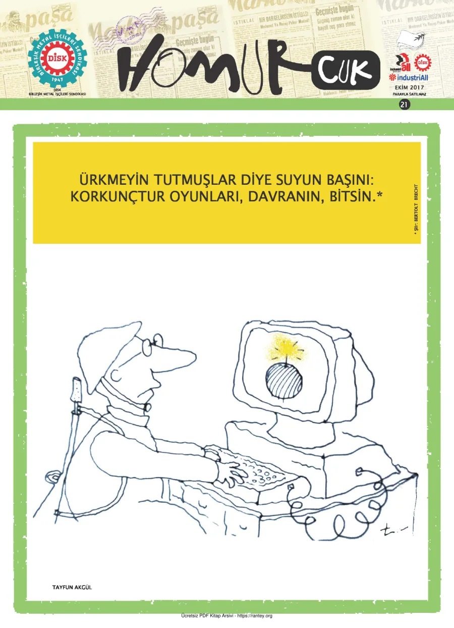Homurcuk 21 kapak görseli