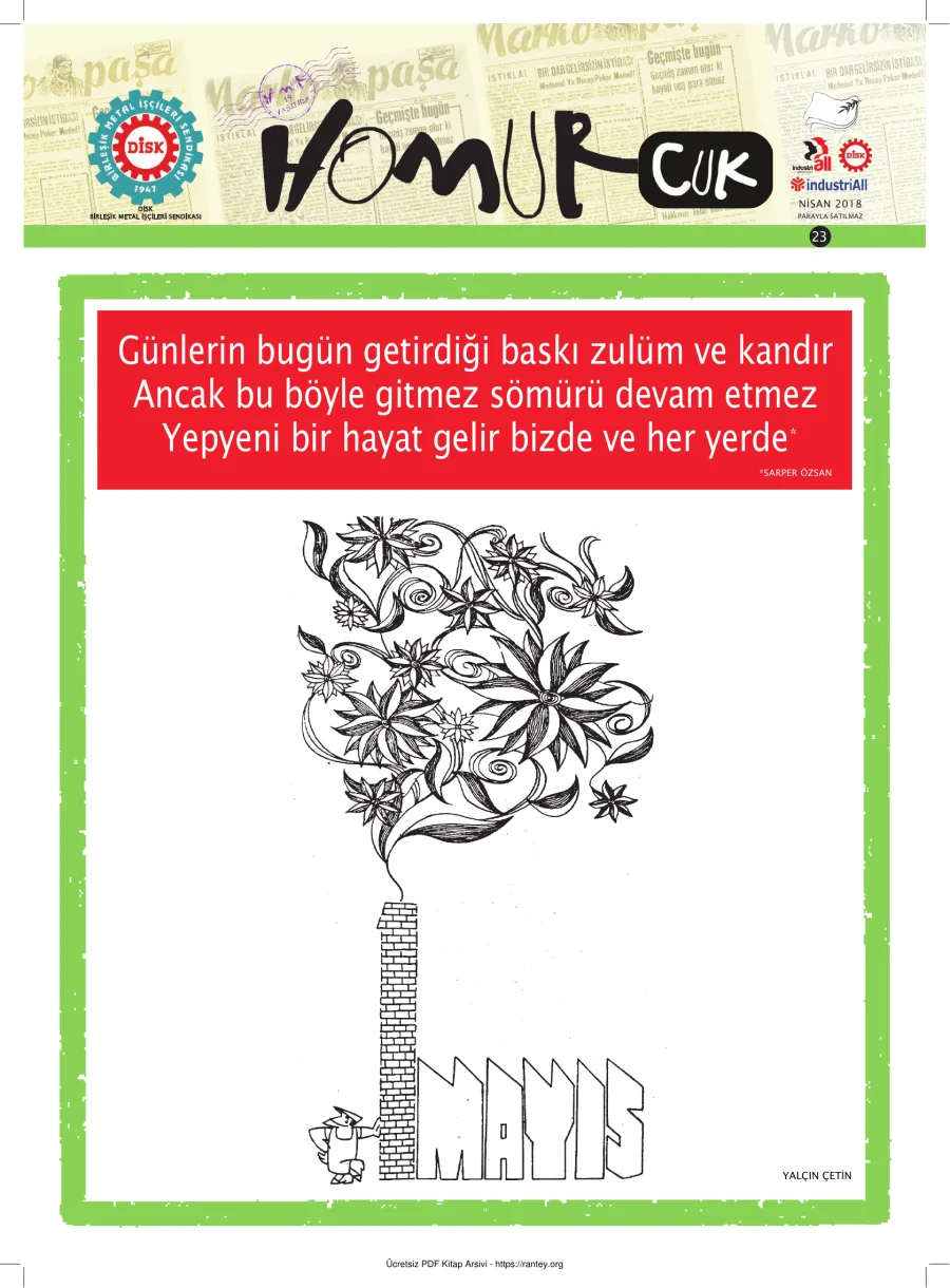 Homurcuk 23 kapak görseli