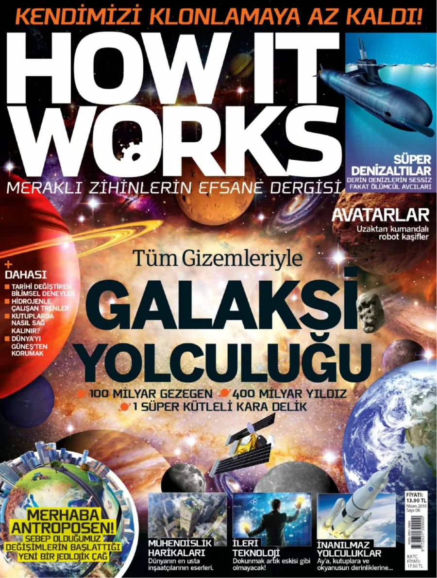 How It Works - Sayı 6, Nisan 2019 kapak görseli