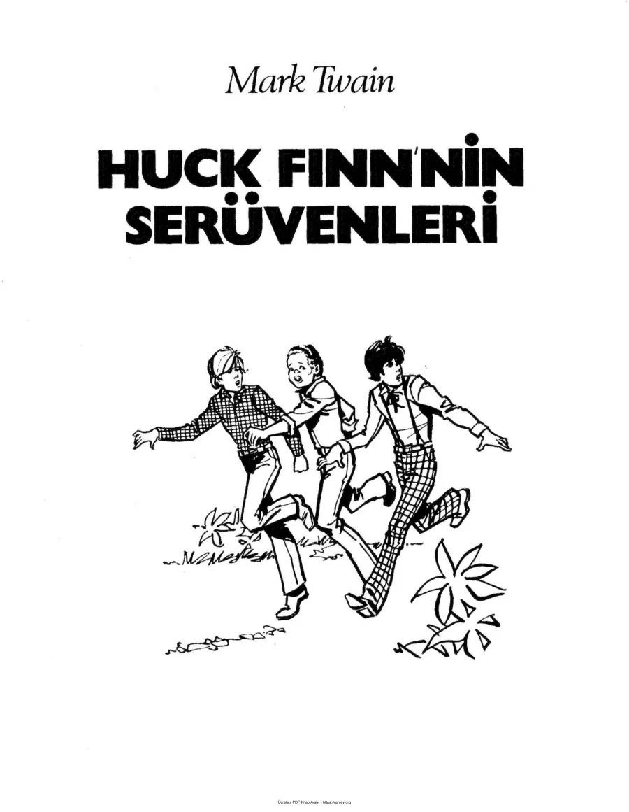 Huckleberry Finnin Serüvenleri kapak görseli