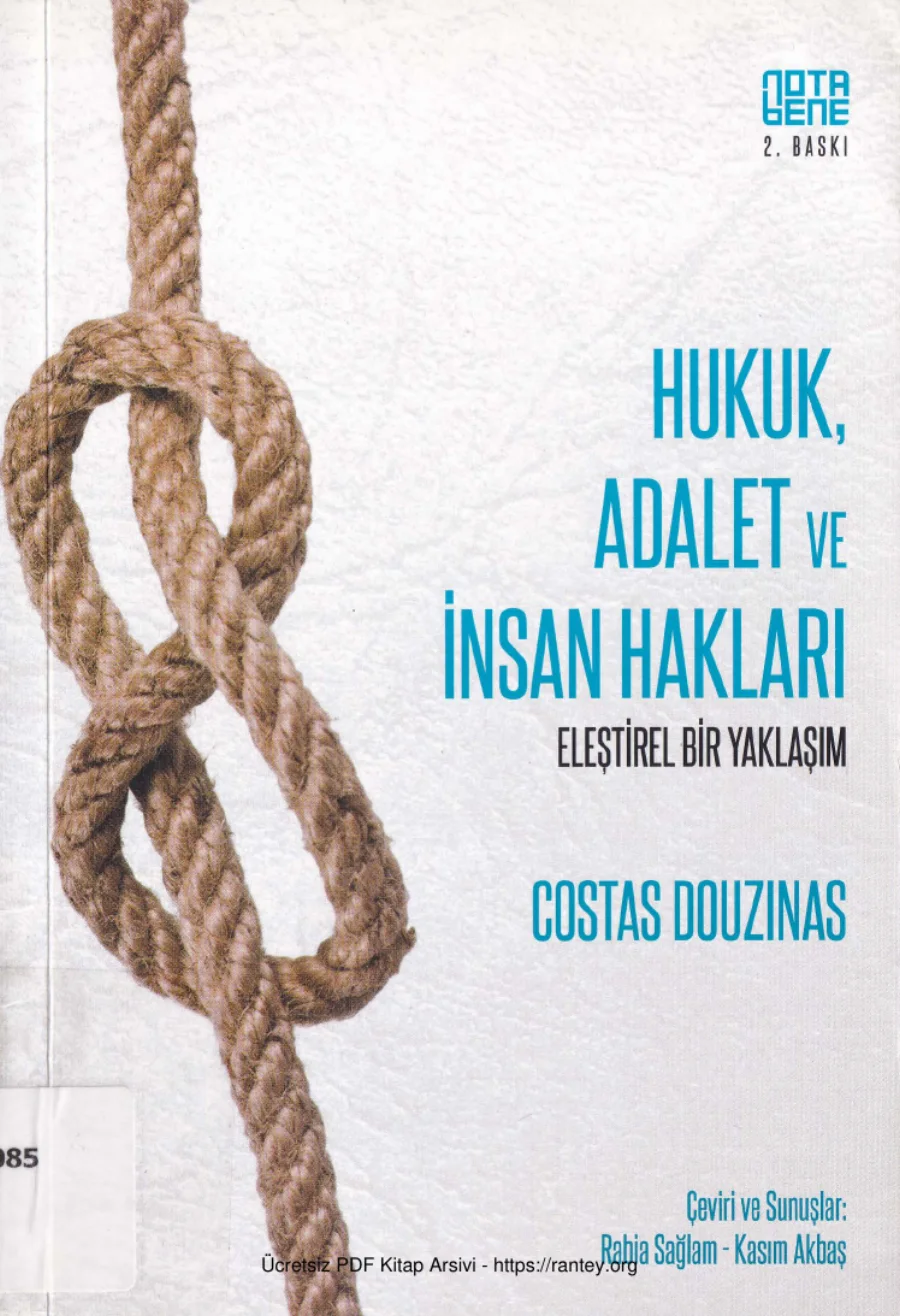 Hukuk Adalet ve İnsan Hakları kapak görseli