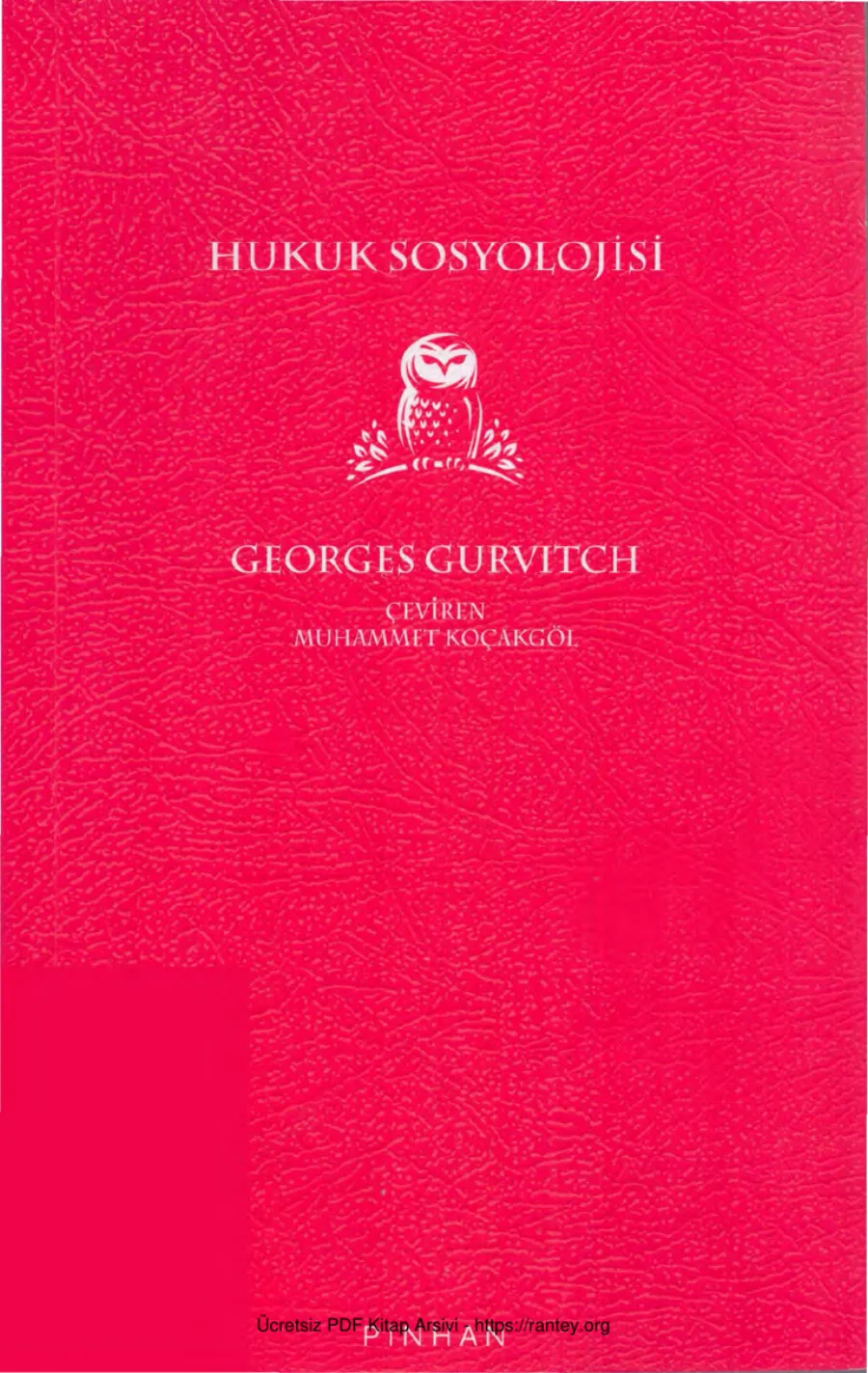 Hukuk Sosyolojisi kapak görseli