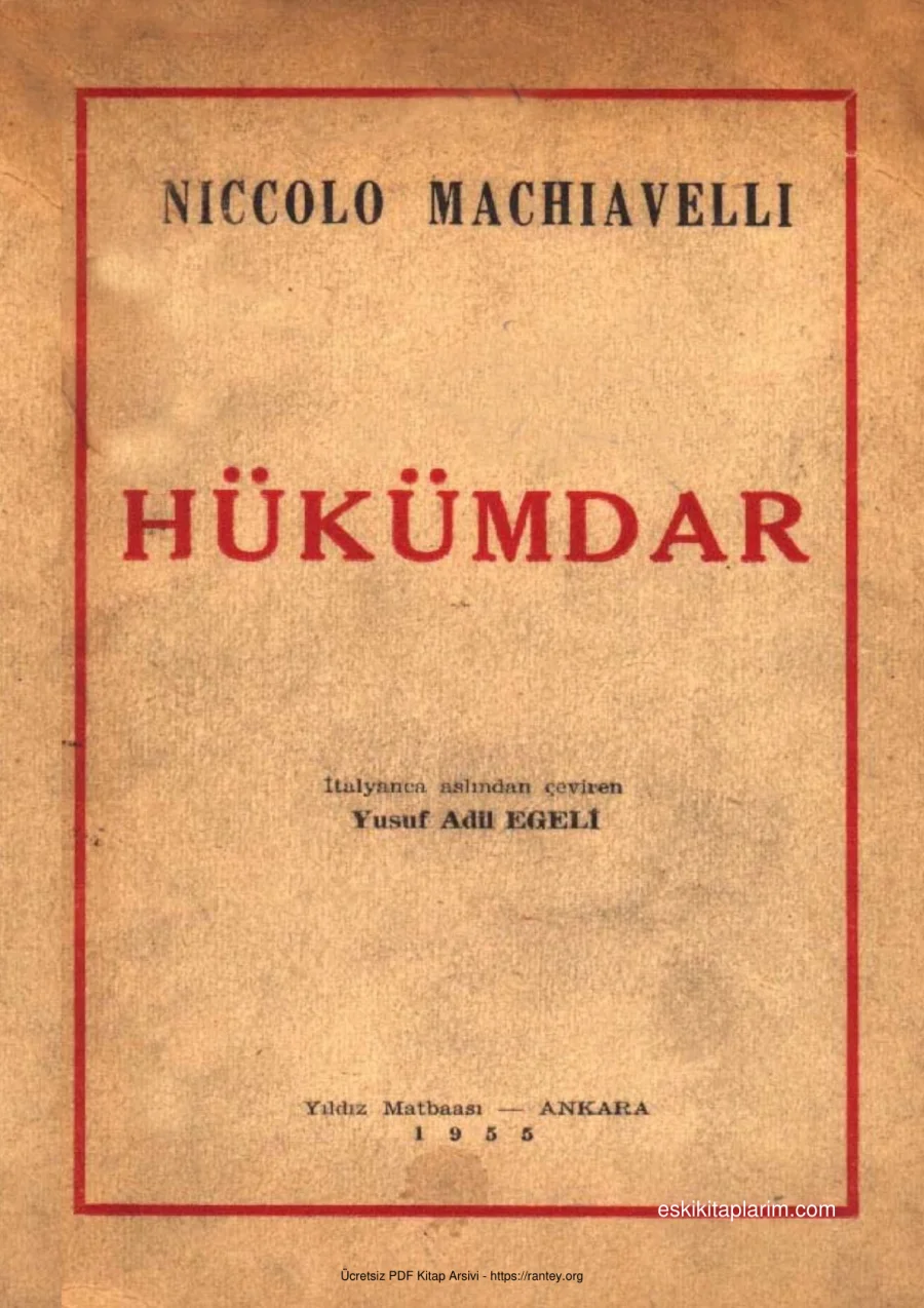 Hükümdar kapak görseli