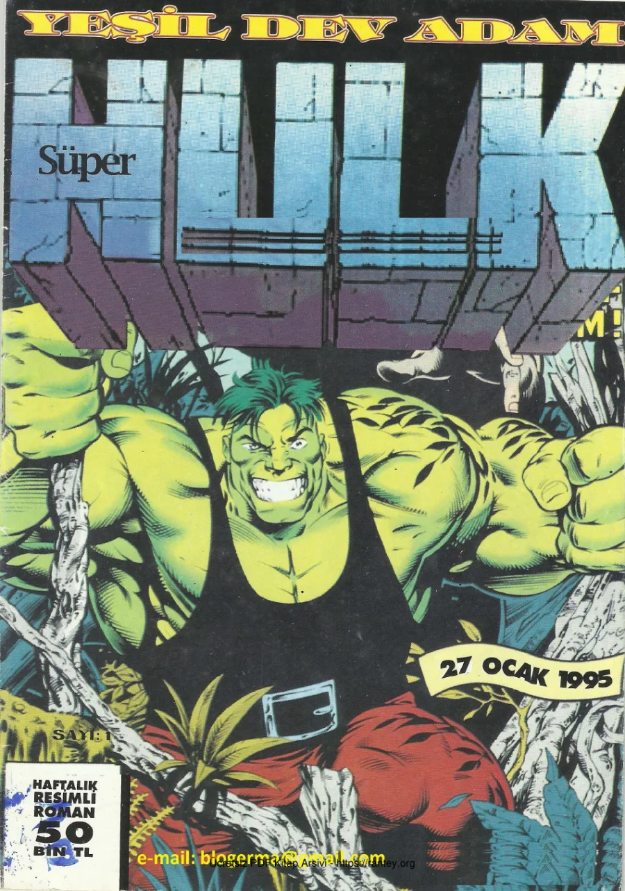 HULK 001 kapak görseli