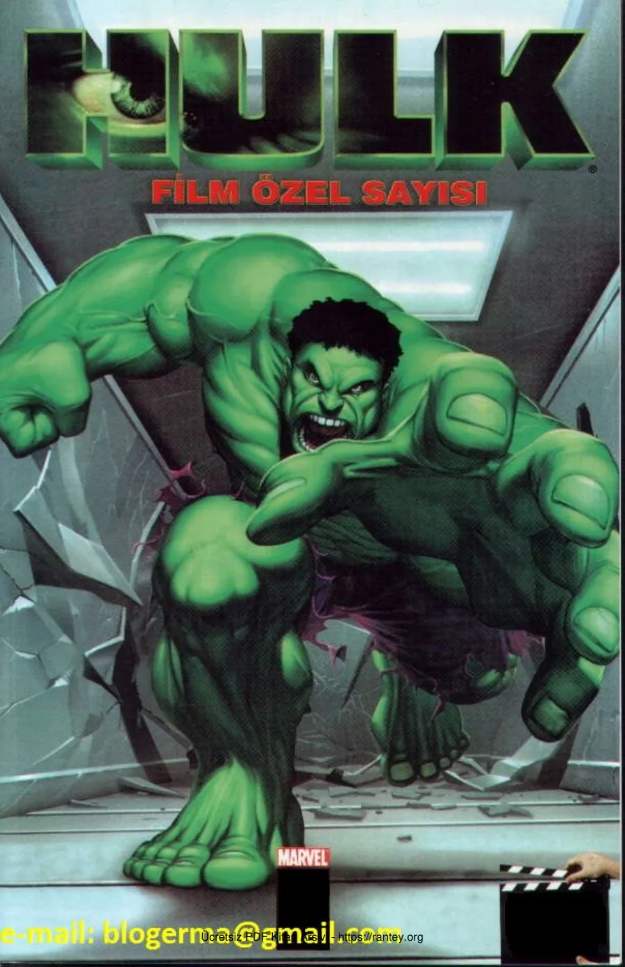 HULK FİLM ÖZEL SAYISI kapak görseli