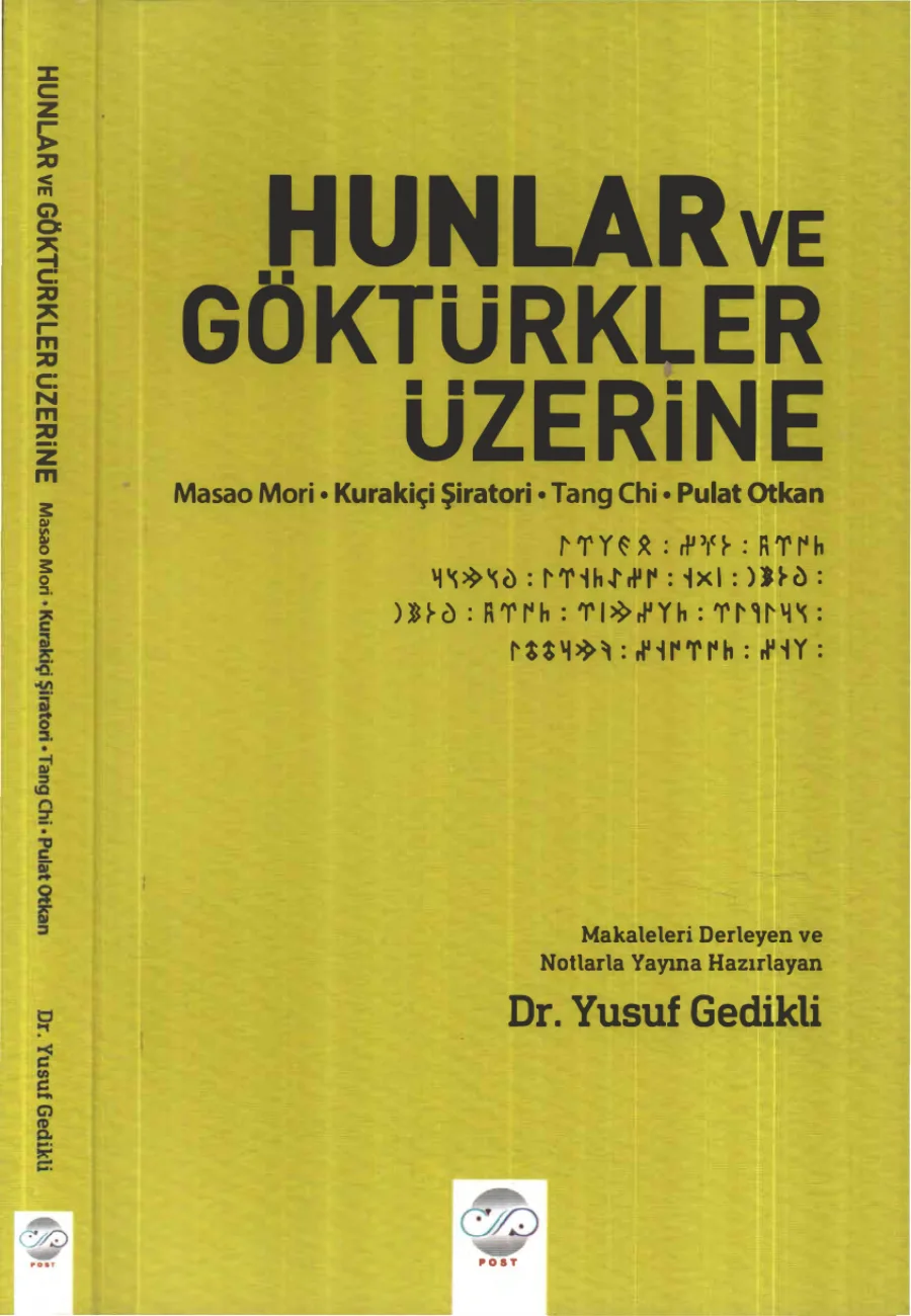 Hunlar ve Göktürkler Üzerine Post Yayınları kapak görseli