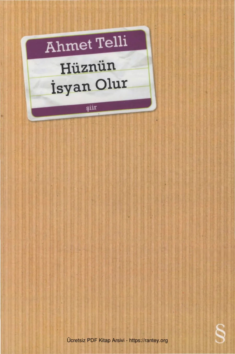 Hüznün İsyan Olur Everest Yayınları kapak görseli