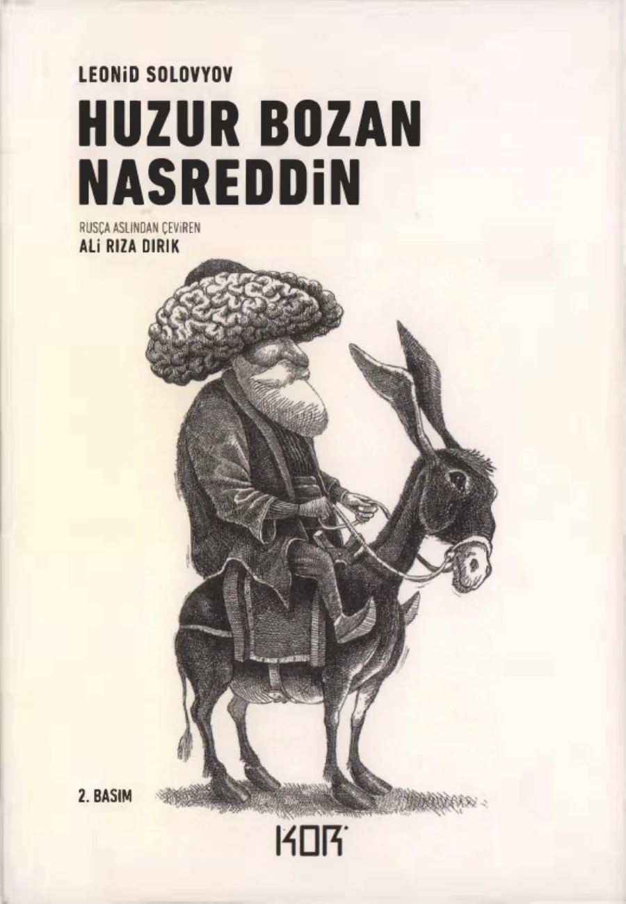 Huzur Bozan Nasreddin Kor Yayınları kitap kapağı