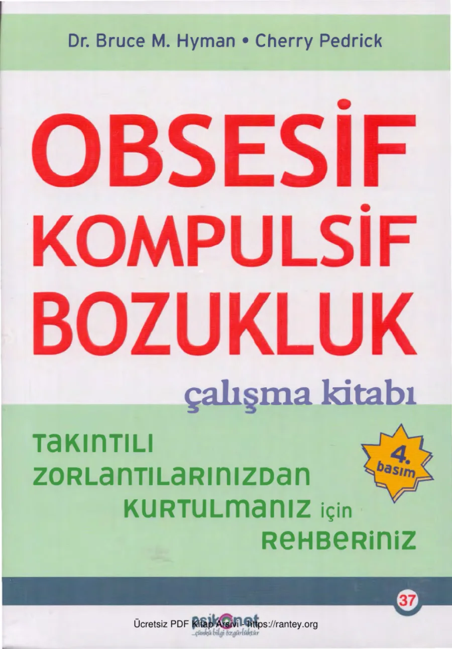 Hyman Cherry Pedrick Obsesif Kompulsif Bozukluk Psikonet Yayınları kapak görseli