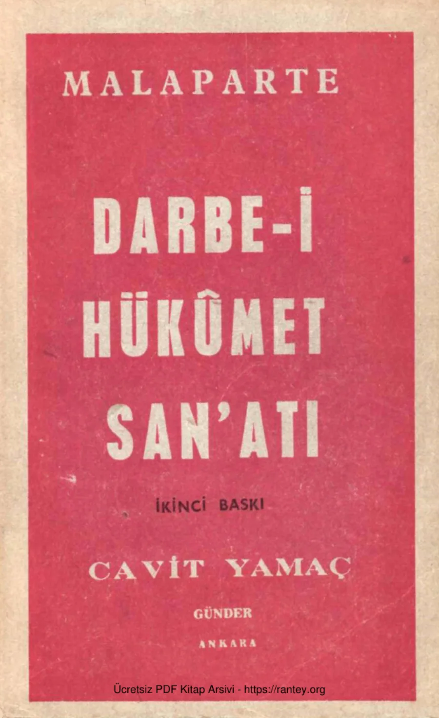 i Hükümet Sanatı Sander Yayınları kapak görseli