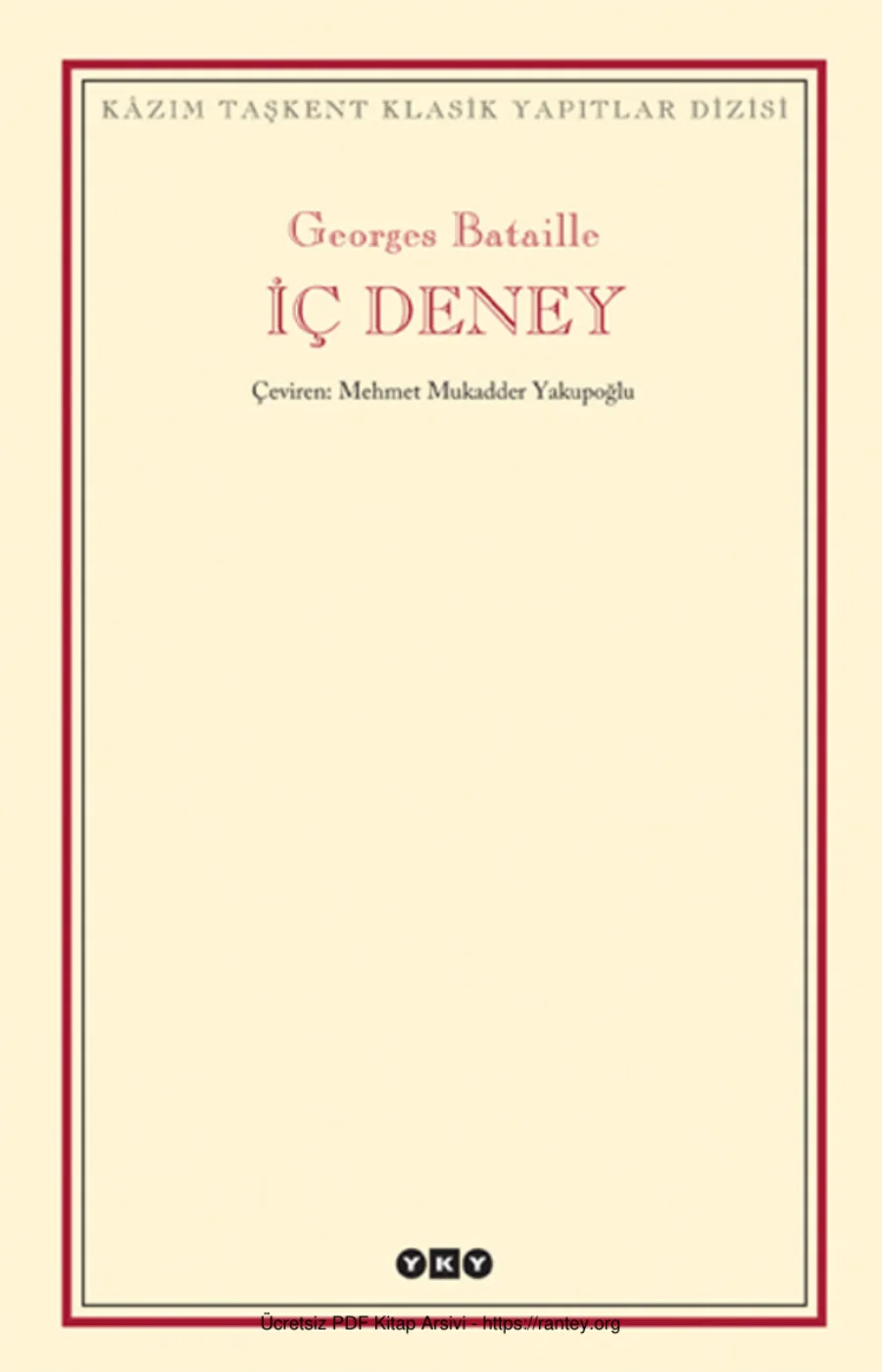 İç Deney kapak görseli