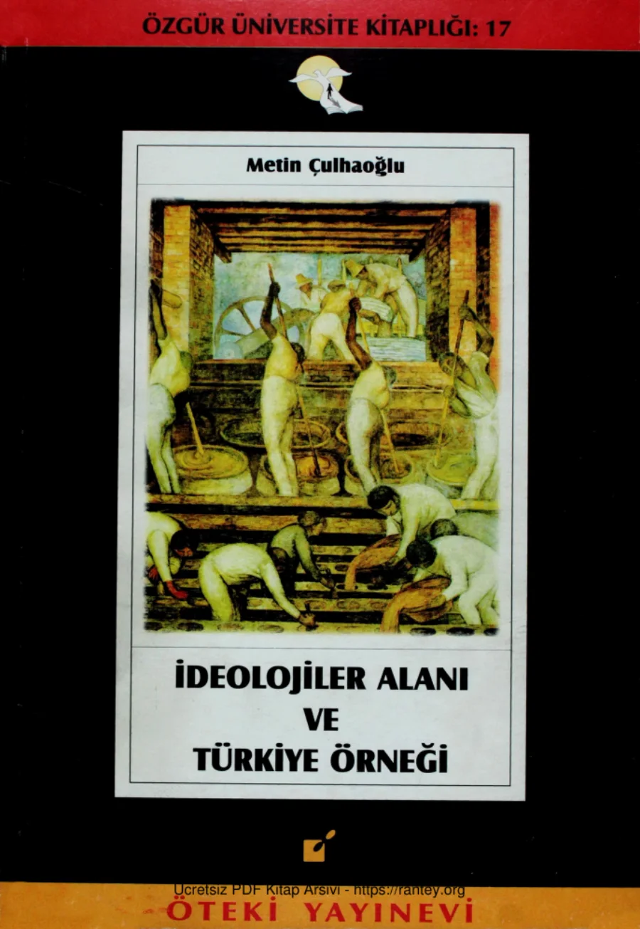 İdeolojiler Alanı ve Türkiye Örneği kapak görseli