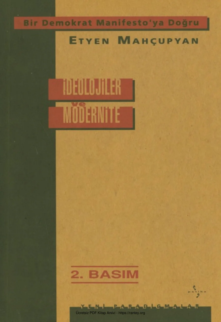 İdeolojiler ve Modernite kapak görseli