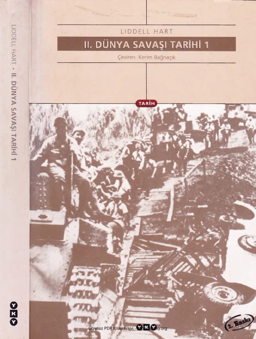 II Dünya Savaşı Tarihi Cilt 1 kapak görseli