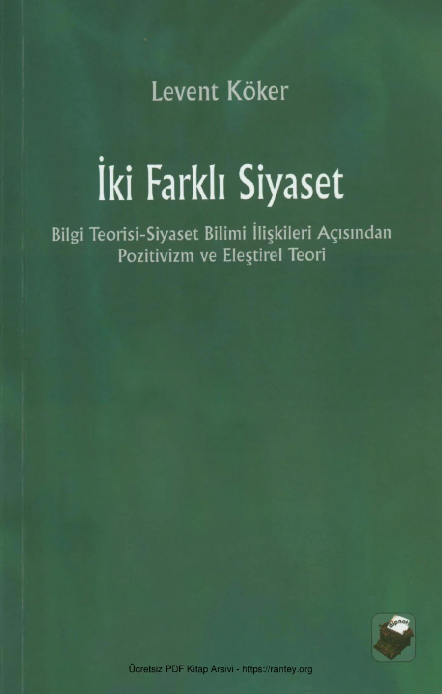 İki Farklı Siyaset kapak görseli