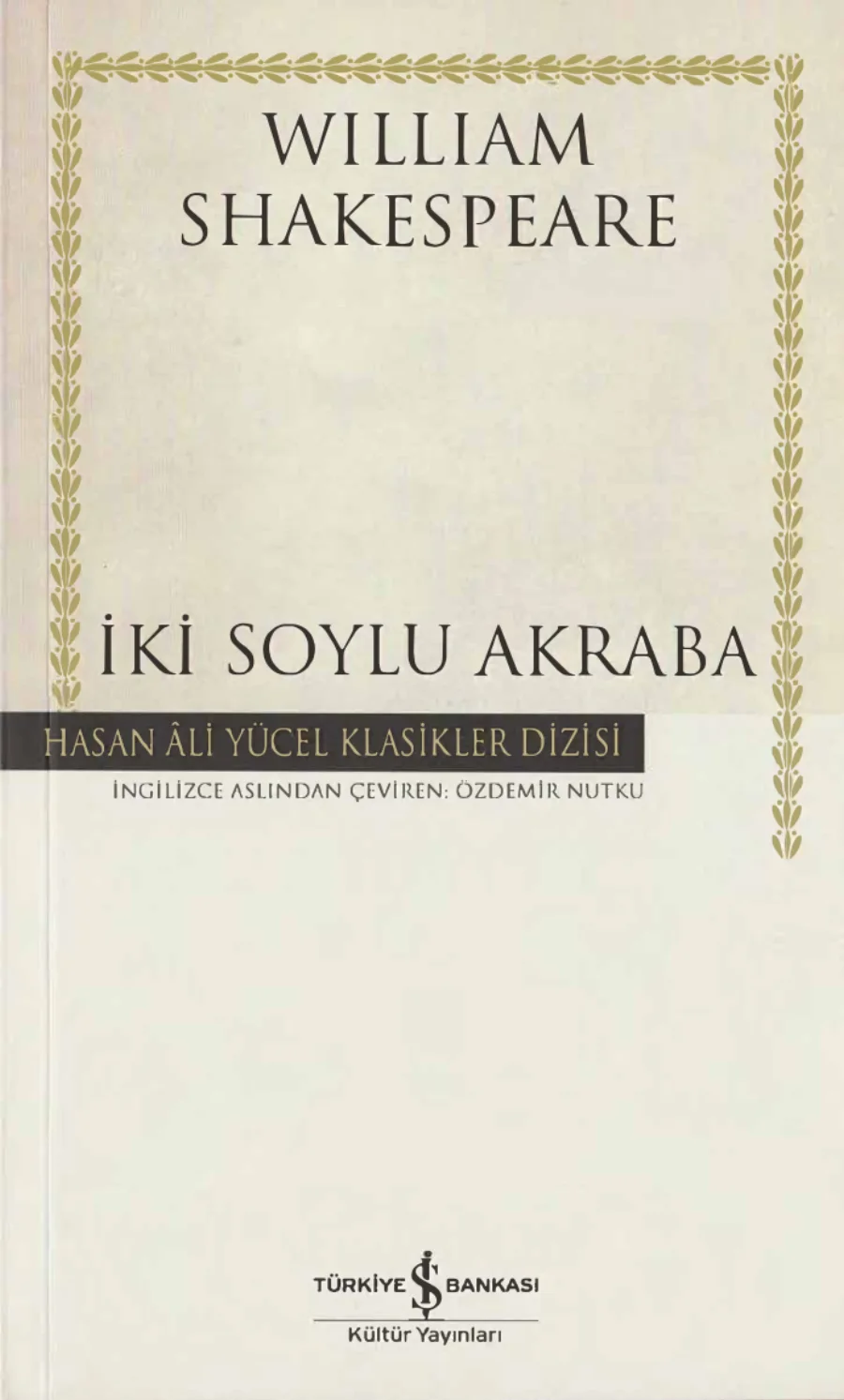 İki Soylu Akraba kapak görseli