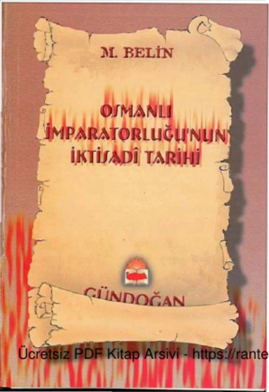 İktisadi Tarihi M Belin kapak görseli