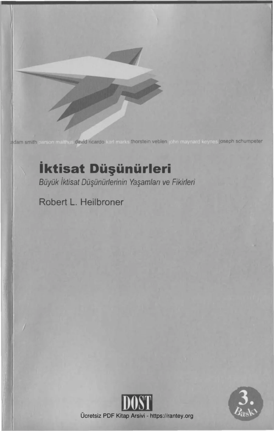 İktisat Düşünürleri kapak görseli