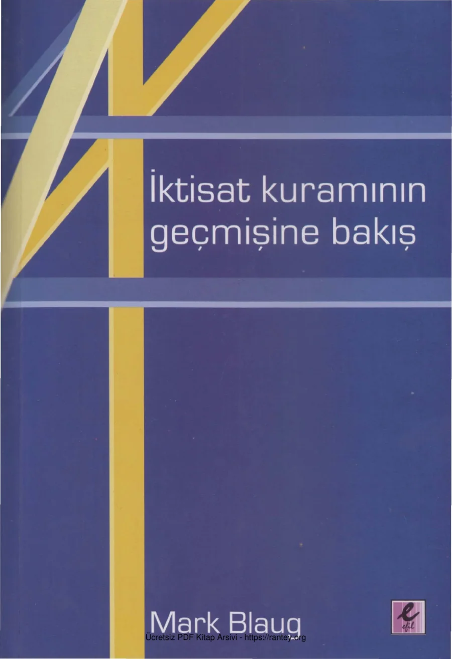 İktisat Kuramının Geçmişine Bakış kapak görseli