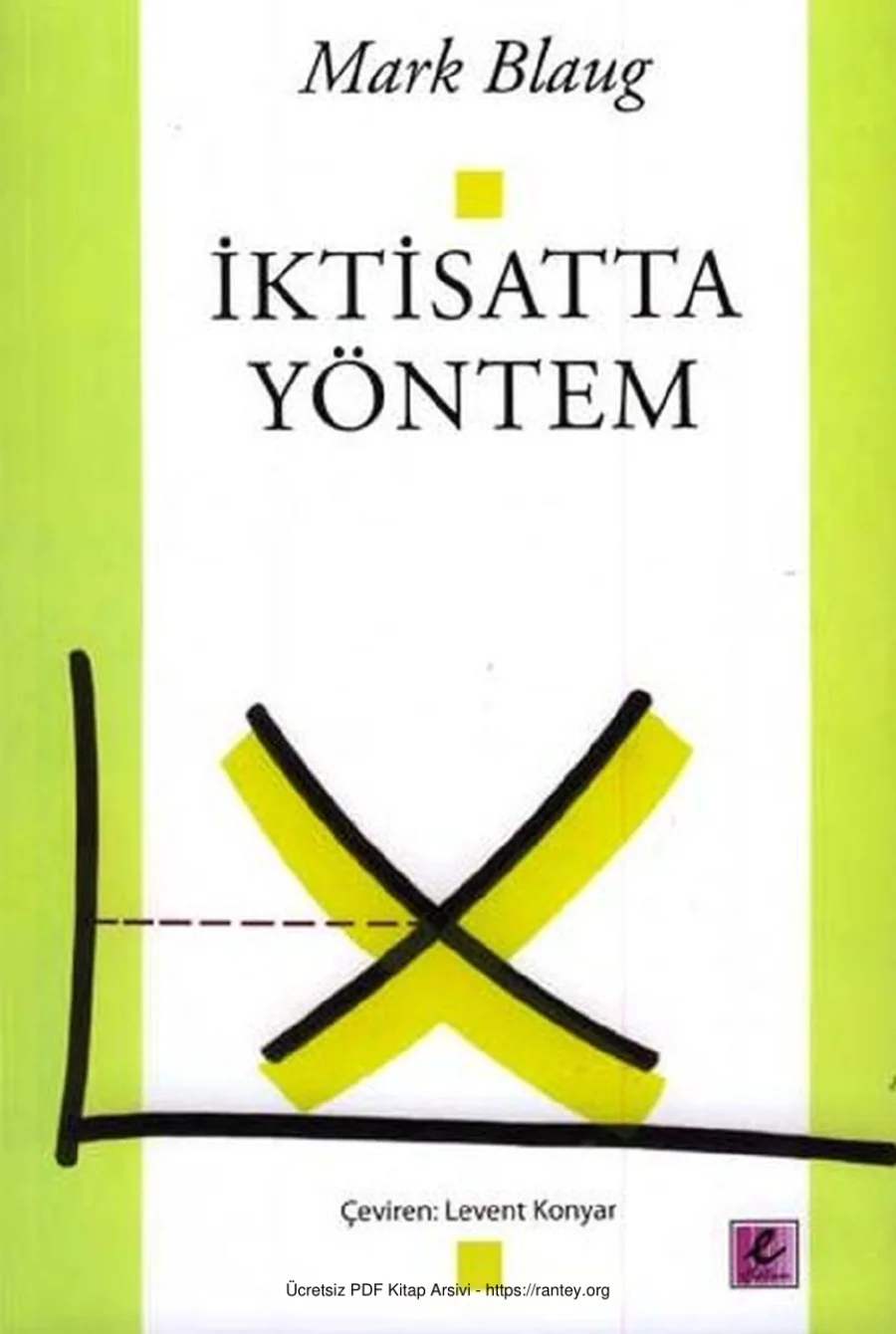 İktisatta Yöntem kapak görseli
