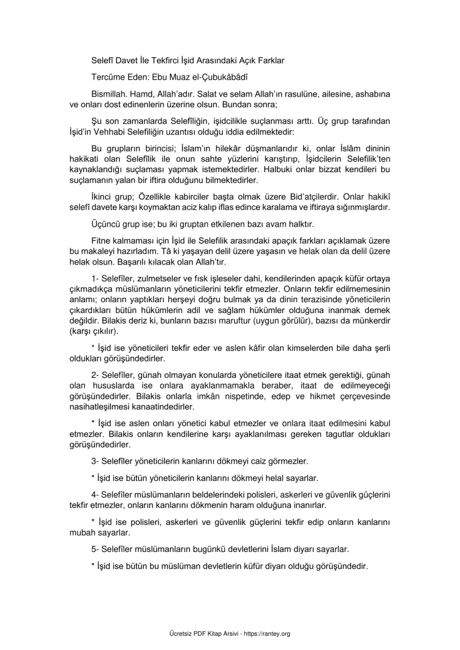 İle Tekfirci İşid Arasındaki kapak görseli