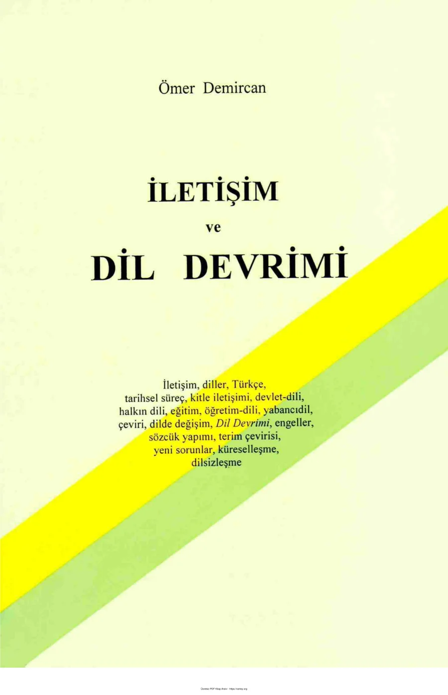 İletişim ve Dil Devrimi kapak görseli