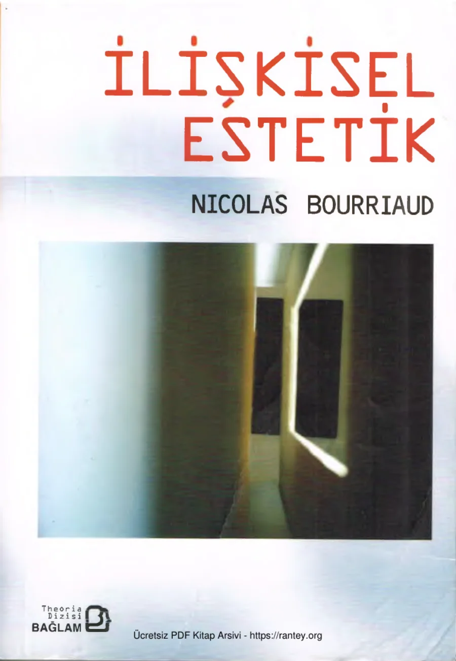 İlişkisel Estetik kapak görseli