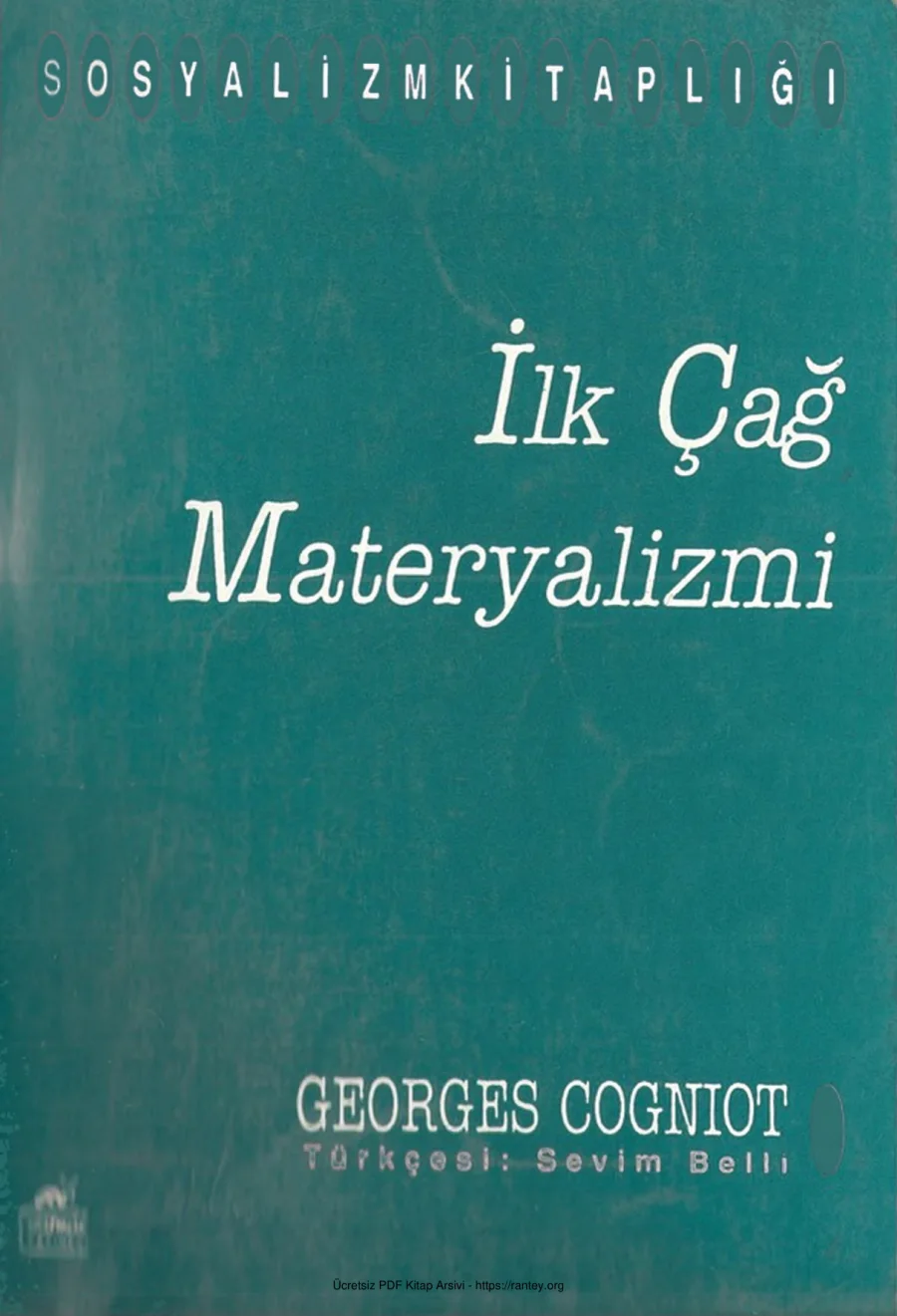 İlk Çağ Materyalizmi kapak görseli