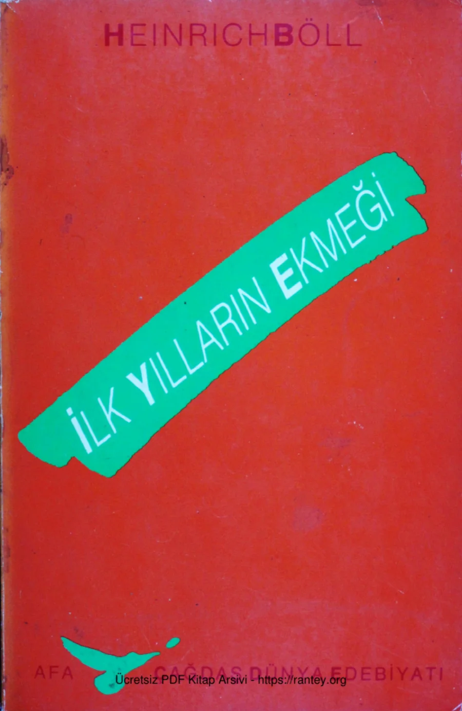 İlk Yılların Ekmeği kapak görseli
