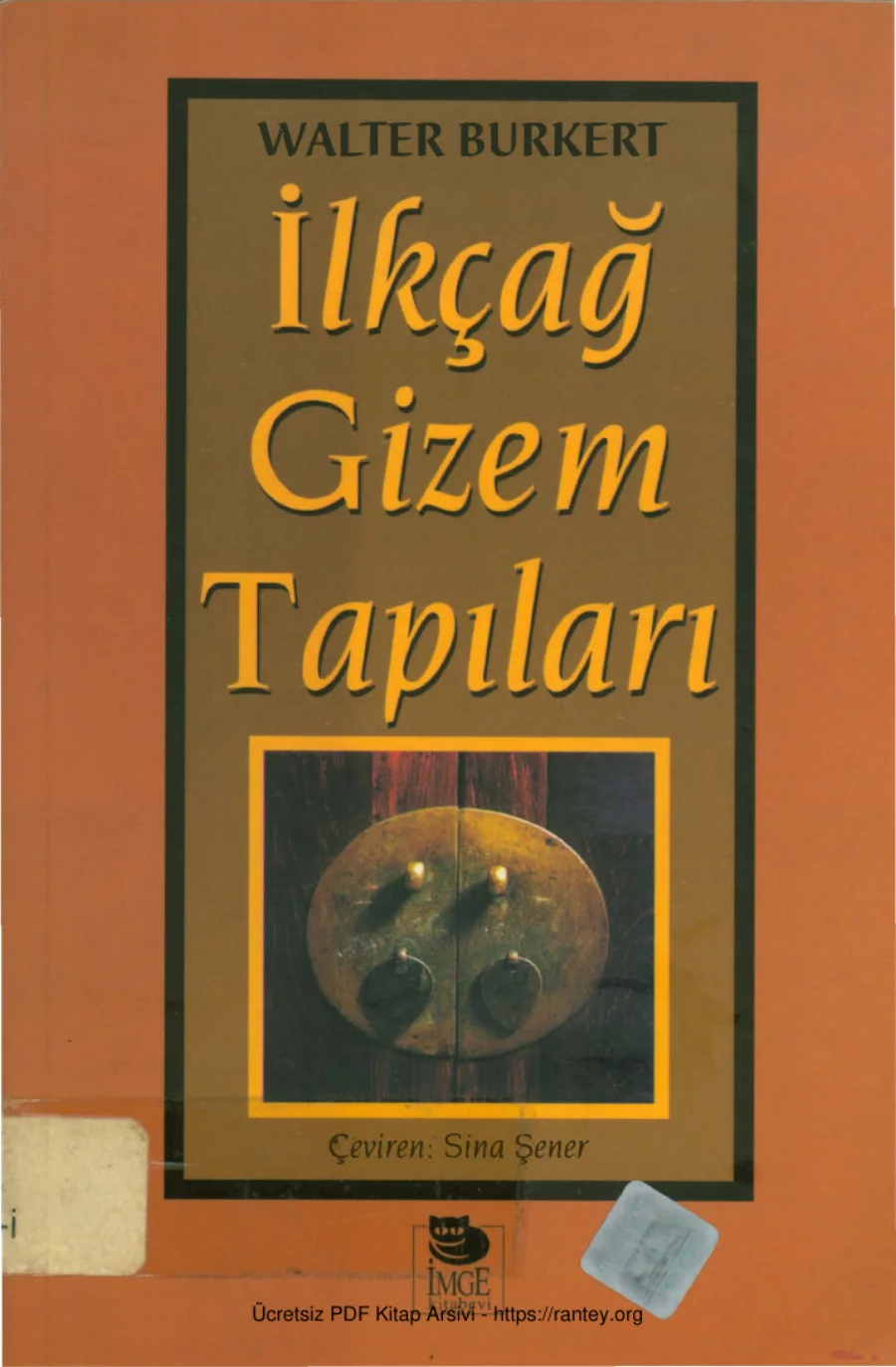 İlkcağ Gizem Tapıları İmge Yayınları kapak görseli