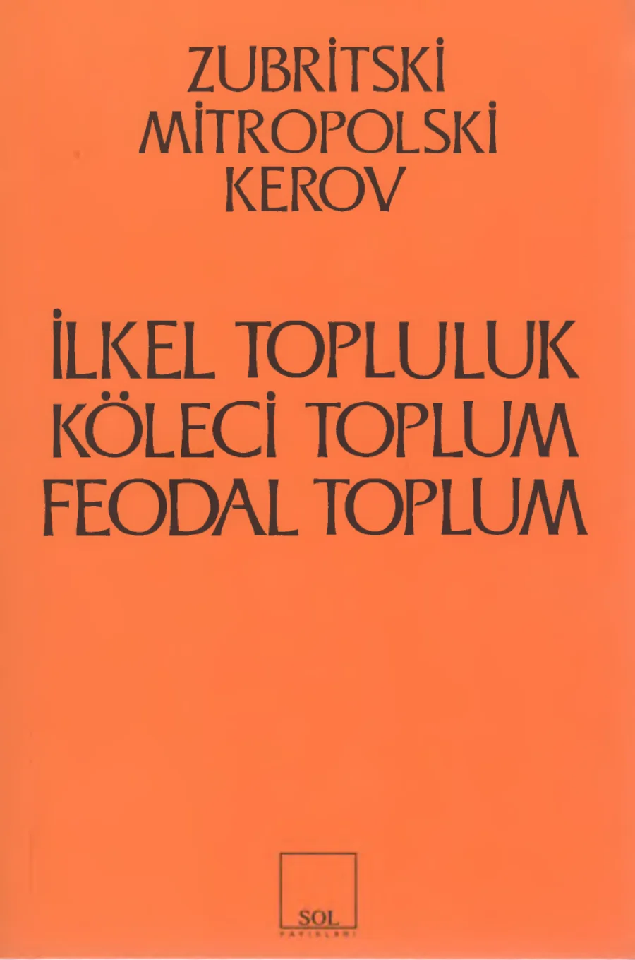 İlkel Topluluk kapak görseli