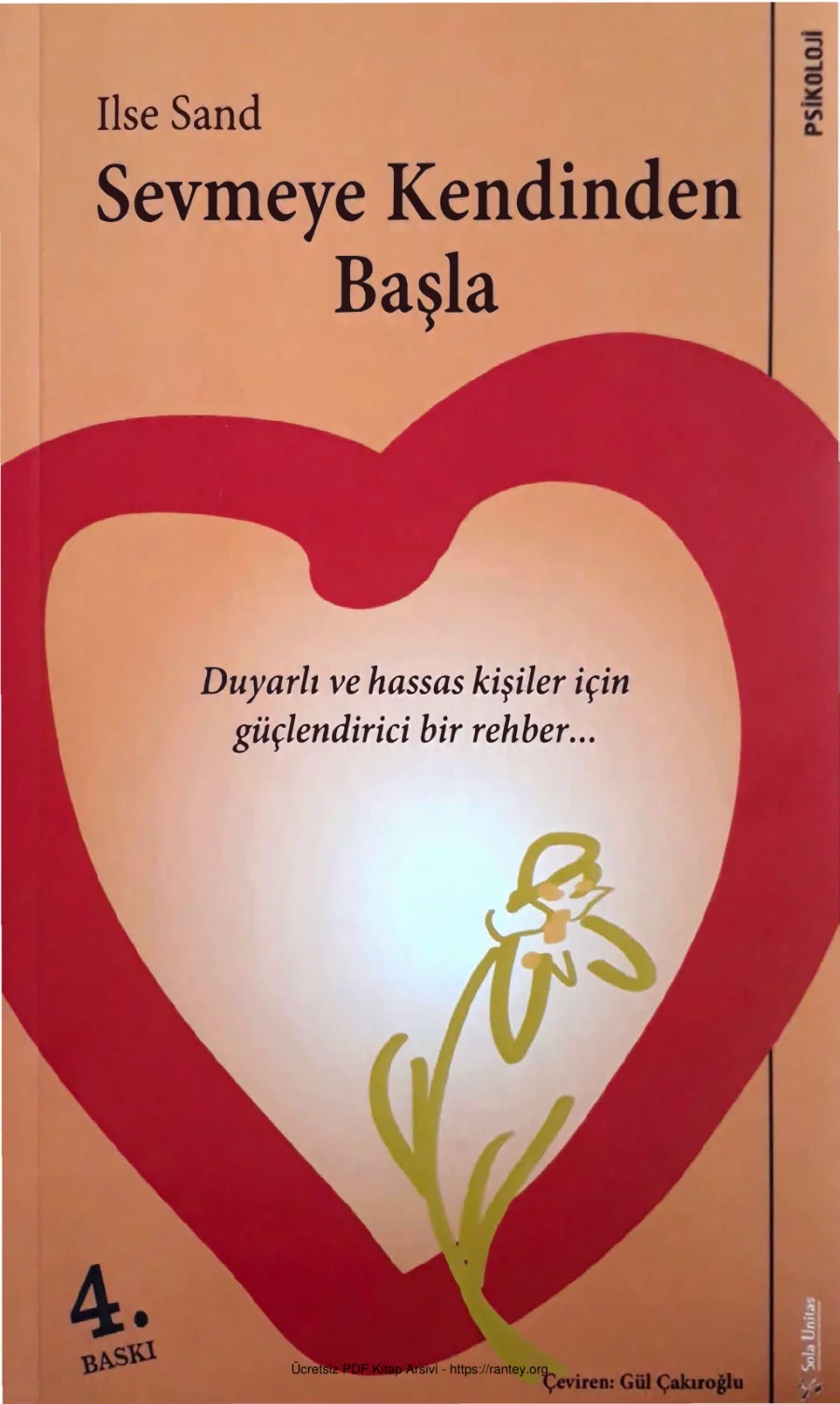 Ilse Sand Sevmeye Kendinden Başla Sola Unitas Yayınları kapak görseli
