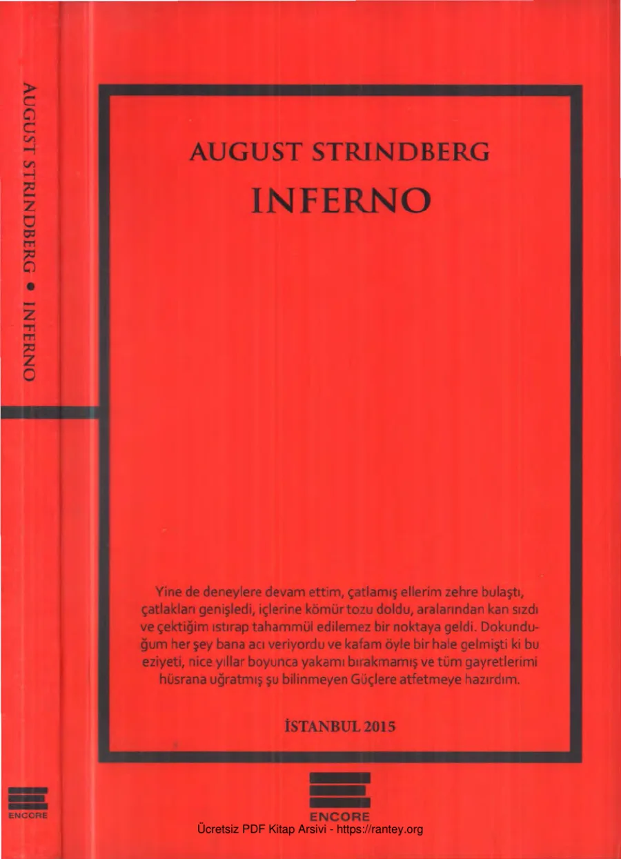 İnferno kitap kapağı