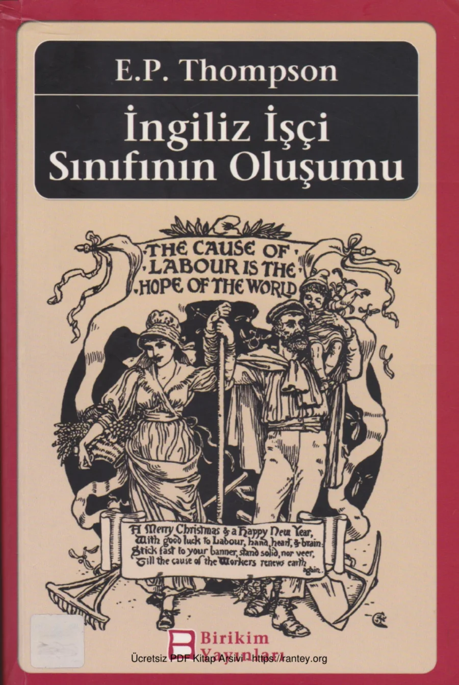 İngiliz İşçi Sınıfının Oluşumu kapak görseli