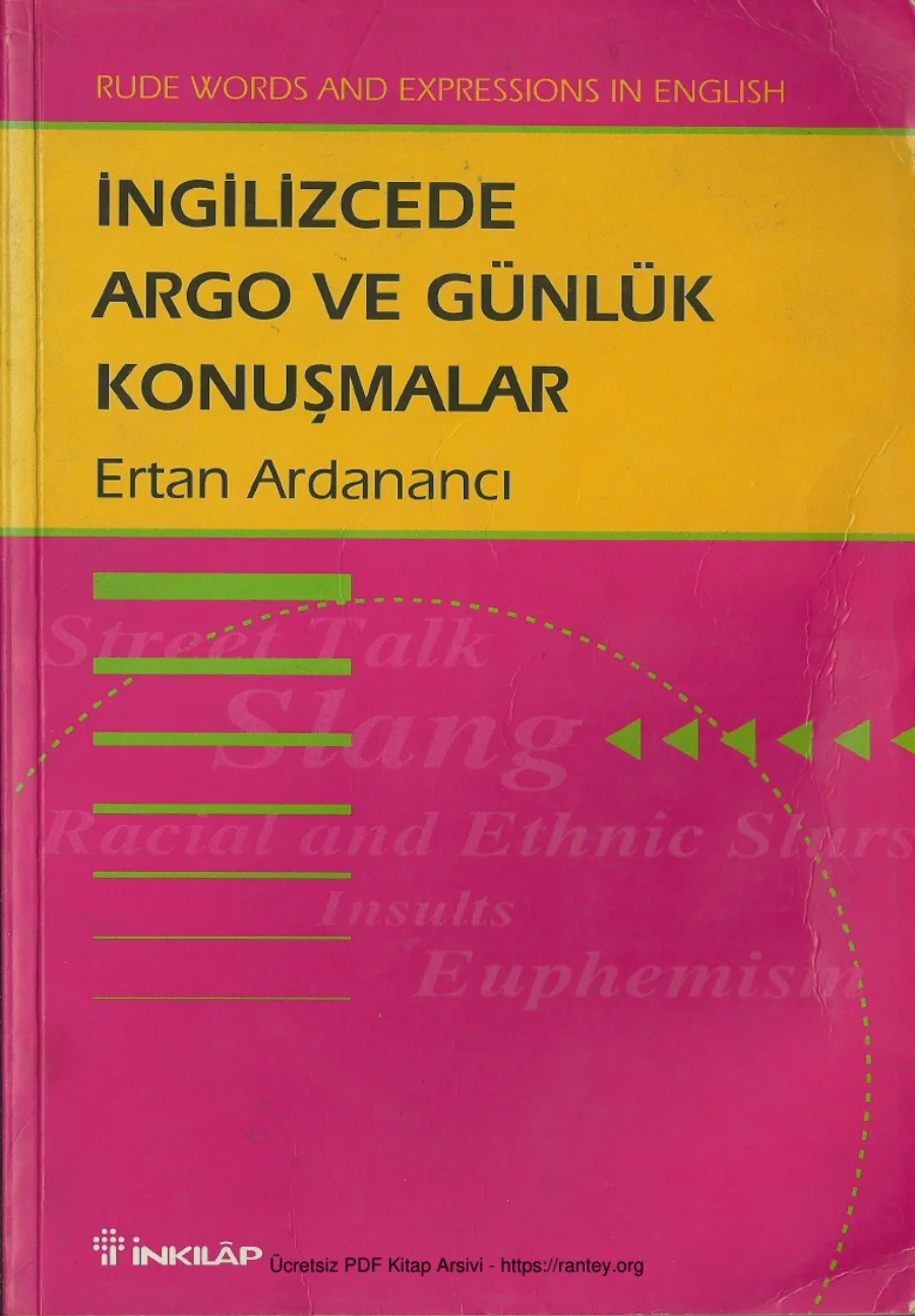 İngilizcede ARgo ve Günlük Konuşmalar kapak görseli
