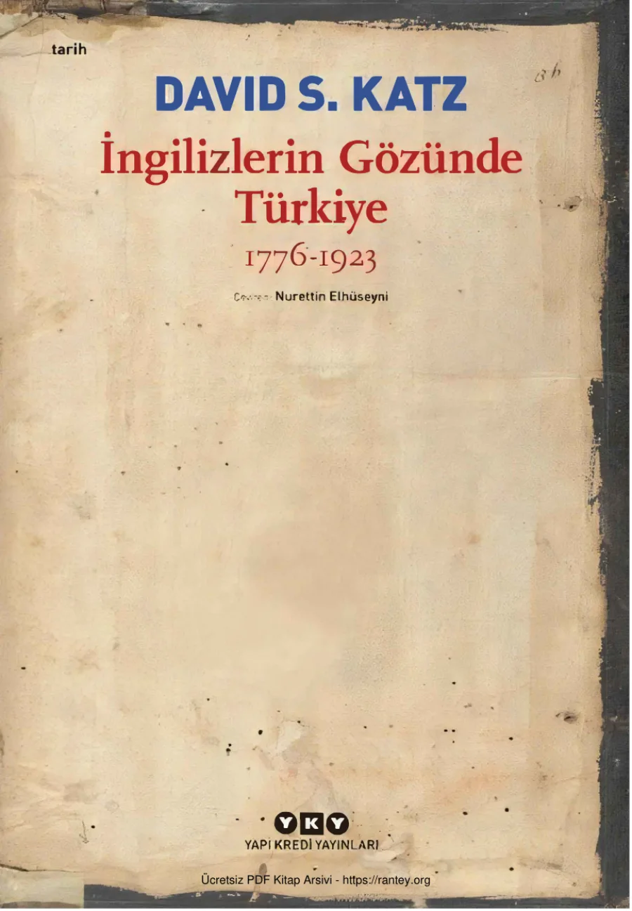 İngilizlerin Gözünde Türkiye kapak görseli