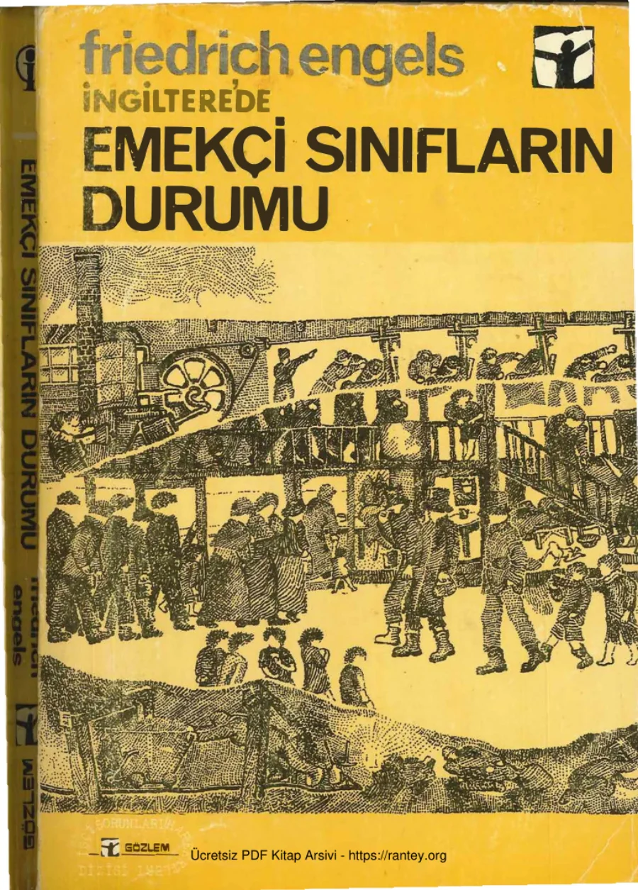İngiltere'de Emekçi Sınıfın Durumu kapak görseli
