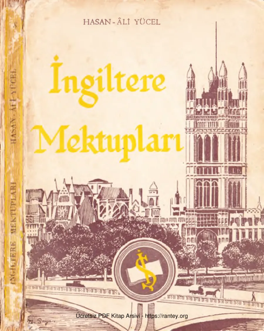 İngiltere Mektupları kapak görseli