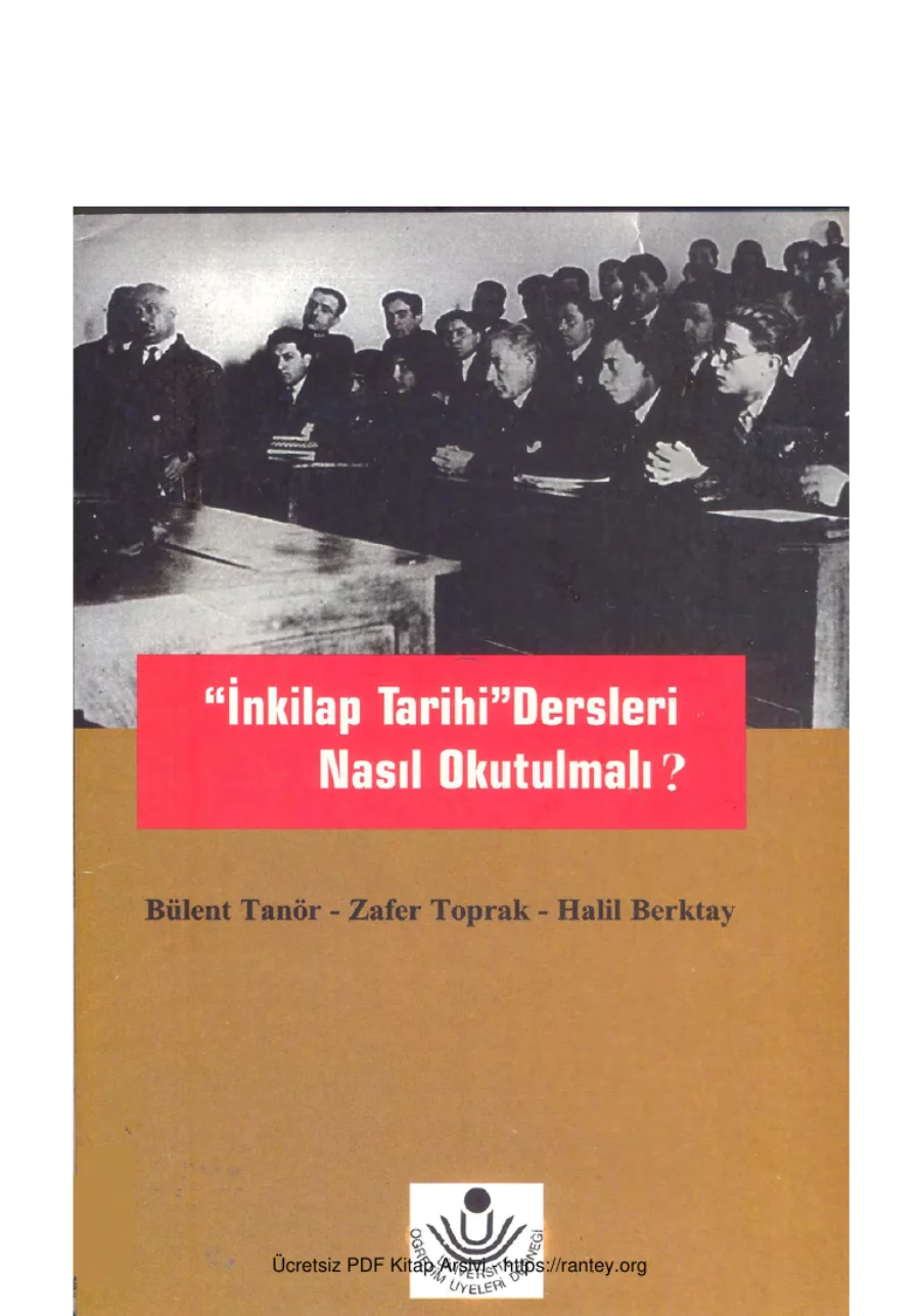 İnkılap Tarihi Dersleri Nasıl Okutulmalı Üniversite Öğretim Elemanları Derneği Yayınları kapak görseli