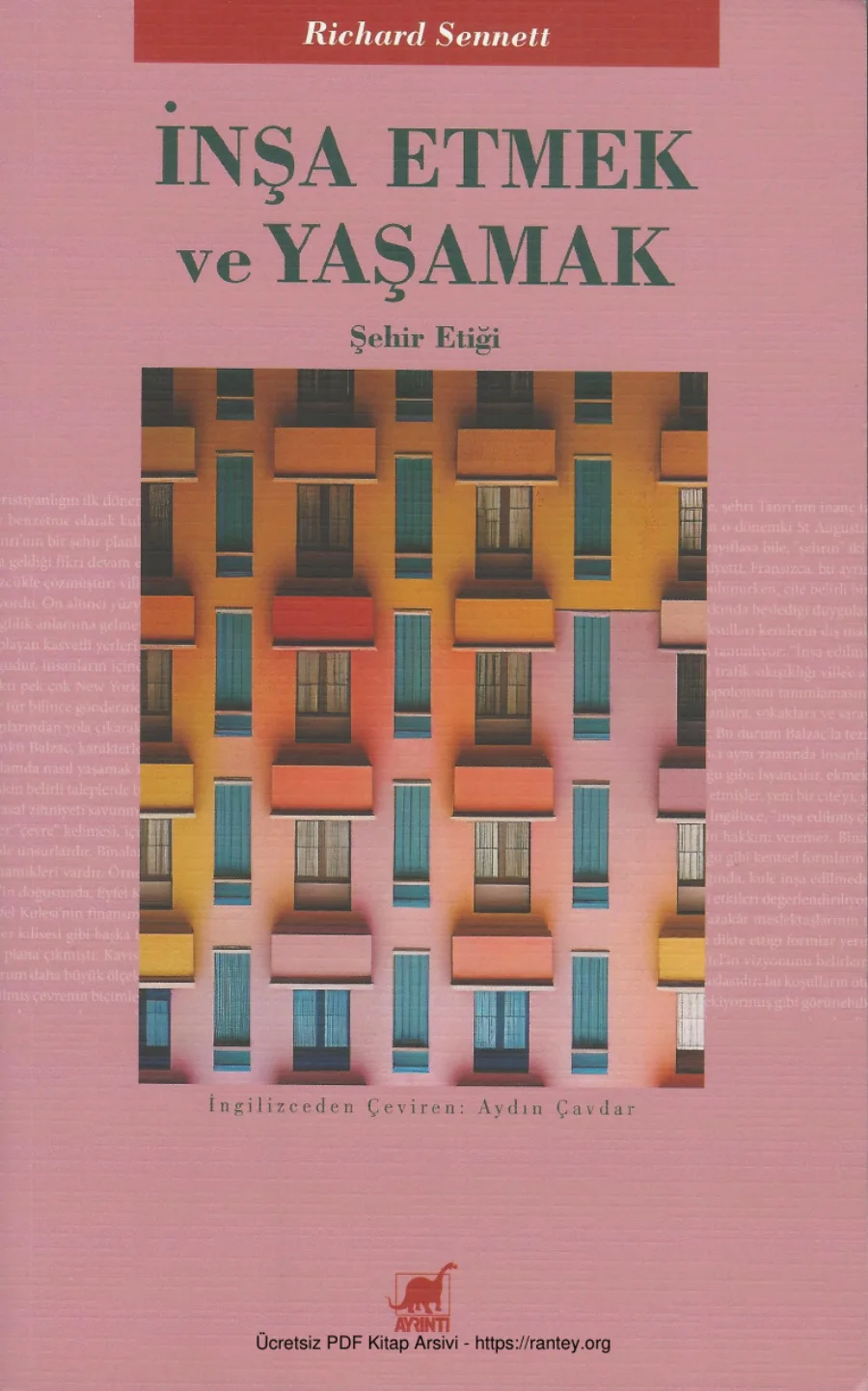 İnşa Etmek ve Yaşamak kapak görseli