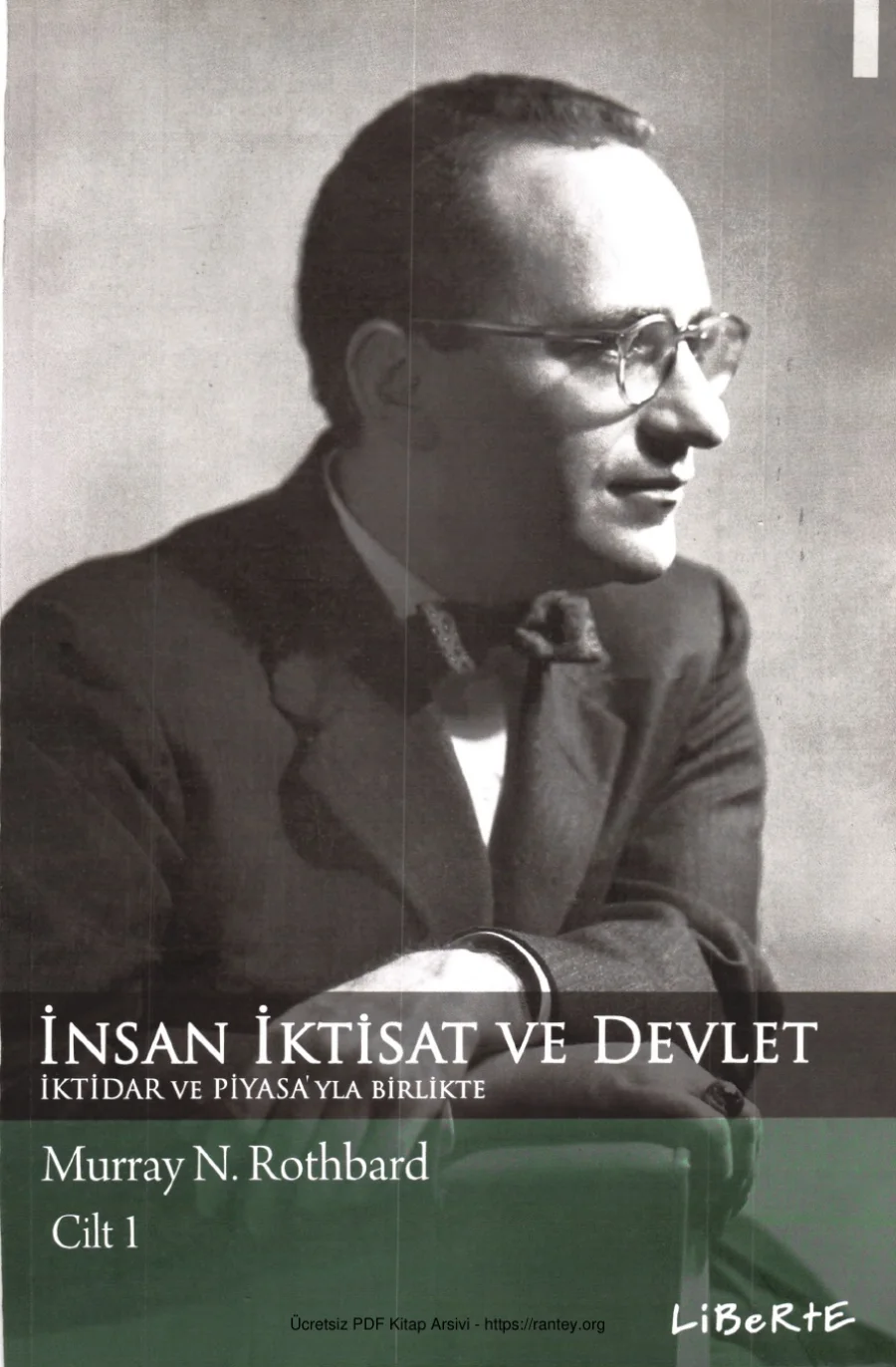 İnsan İktisat ve Devlet 1 kapak görseli