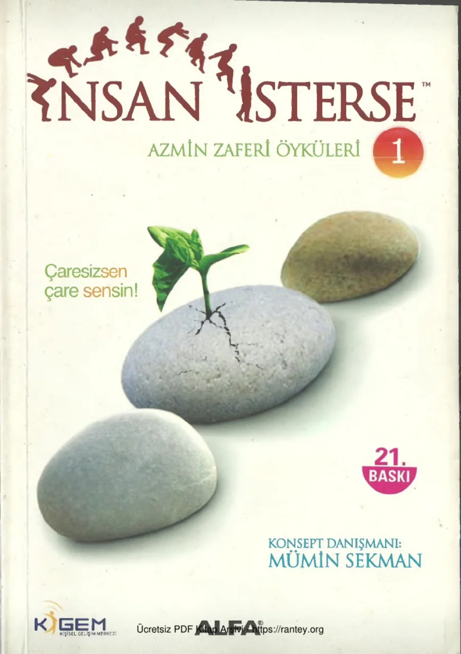 İnsan İsterse Azmin Zaferi Öyküleri I kapak görseli