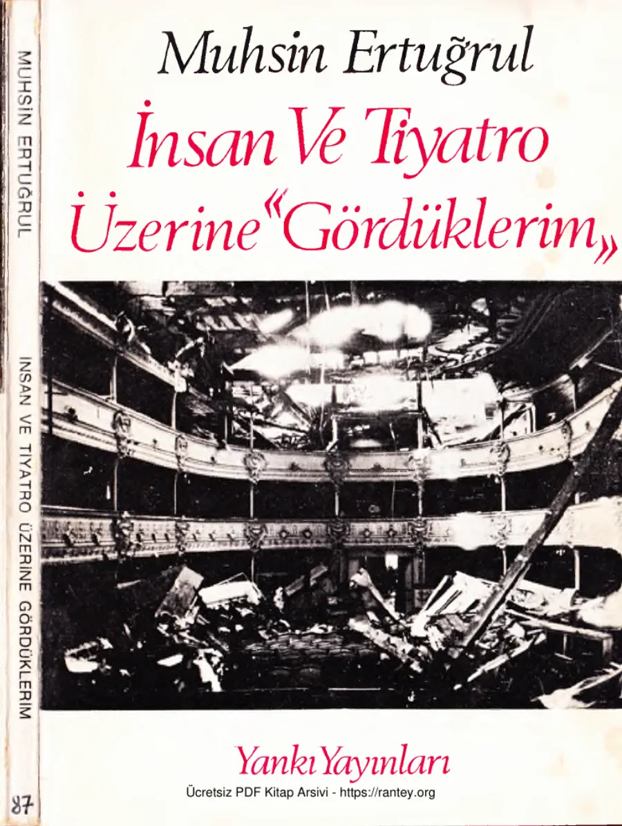 İnsan ve Tiyatro Üzerine Gördüklerim kapak görseli