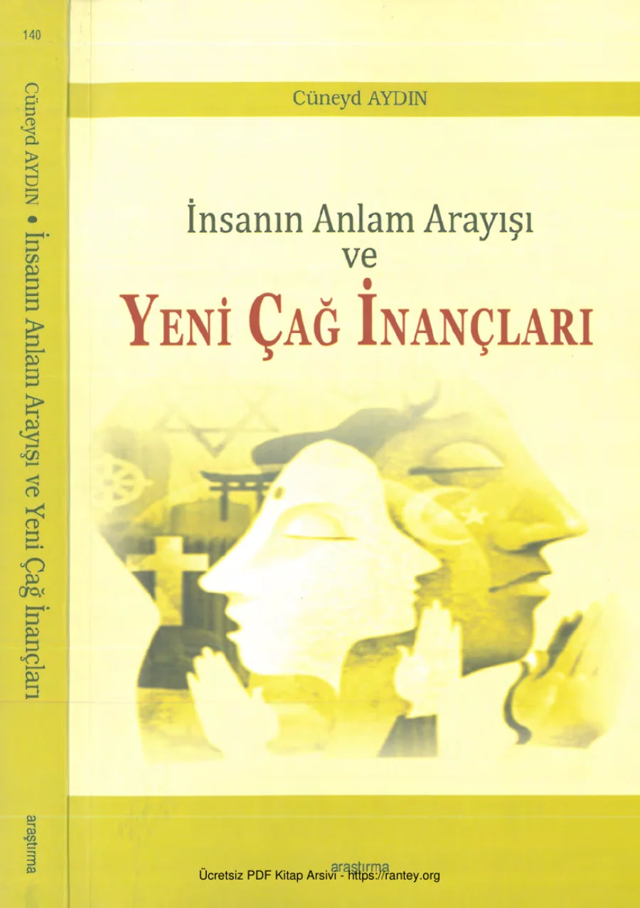 İnsanın Anlam Arayışı ve Yeni Çağ İnançları Araştırma Yayınları kapak görseli