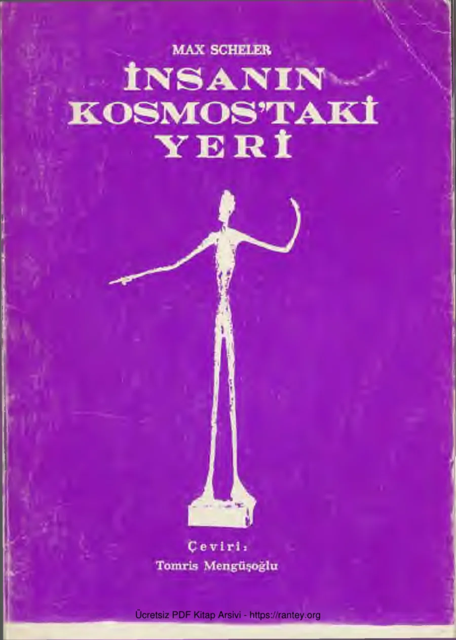 İnsanın Kozmostaki Yeri kapak görseli